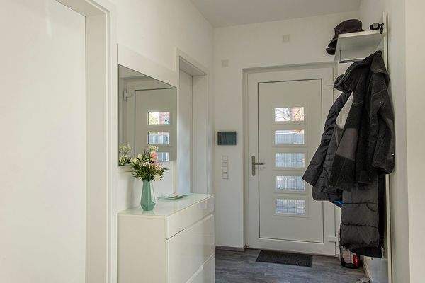 Blick auf den Eingangsbereich der Einliegerwohnung