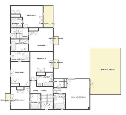 Grundrisse Obergeschoss