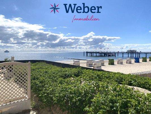 Meerblick von der Terrasse