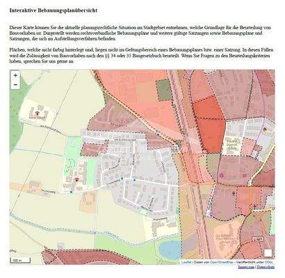 Bebauungsplan Birkenstrasse