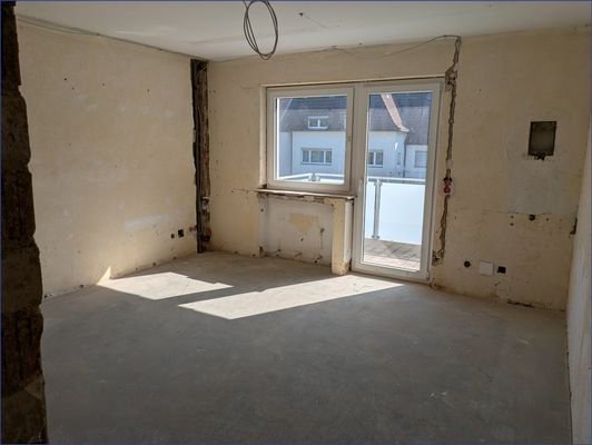 Wohnen Ausgang Balkon