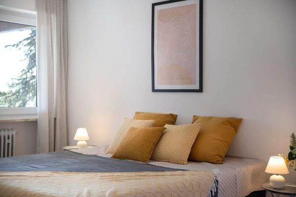 Hell und großzügig