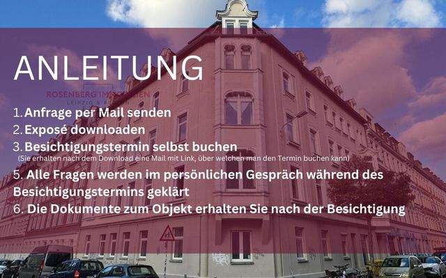 Immobilie in Leipzig / Lindenau zu vermieten_Anleitung