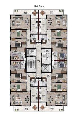 Apartments with Park and City Views in Bayraklı İzmir