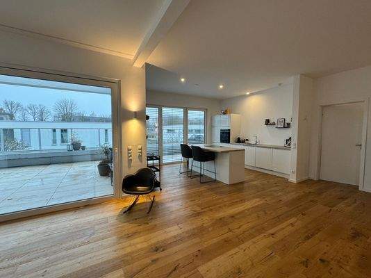 Offener Koch, Ess- und Wohnbereich