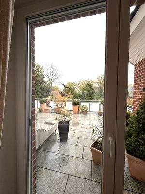 dann kam Regen...Blick aus dem Schlafzimmer 2