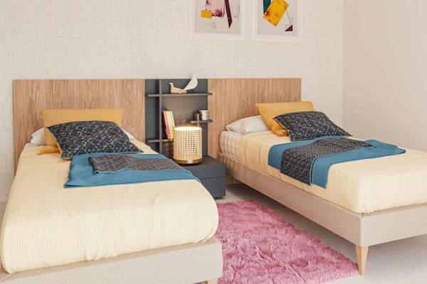 Gästeschlafzimmer visualisiert