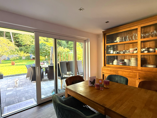 Aussicht in den Garten 