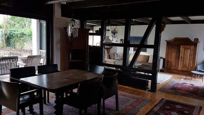 Großer Wohn- und Essbereich