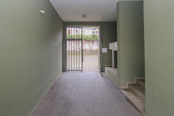 Zugang Hinterhof Eingang