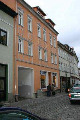 Einfahrt aus Sicht Rosenstraße