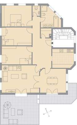 Obergeschoss - Betreiberwohnung