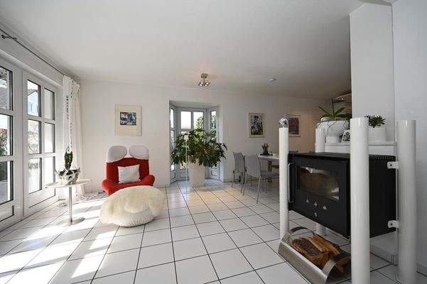 Mittelplatz des Hauses