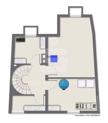 Grundriss Wohnhaus DG 