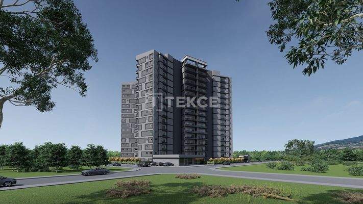 Newly-Built Flats Walking Distance of the Sea in Tömük Mersin