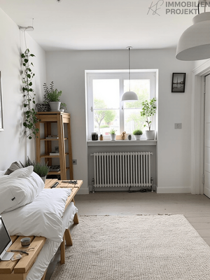 Schlafzimmer - digitales Homestaging