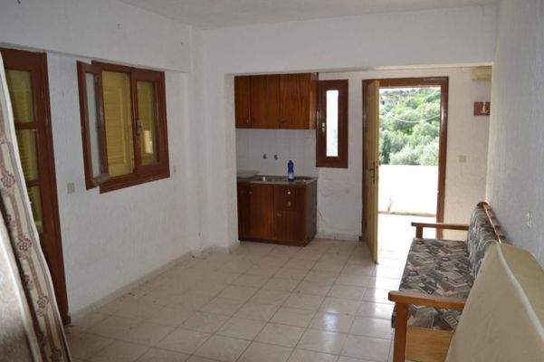 Kleines Hotel mit Meerblick, in der Nähe von Strand und Stadt auf Kreta