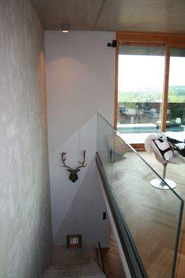 Detailblick Treppenaufgang Wohnen/Essen