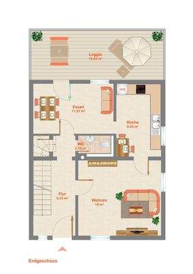 Grundriss Erdgeschoss