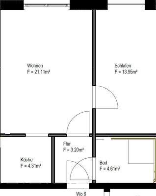 Grundriss Wohnung BH33WE06