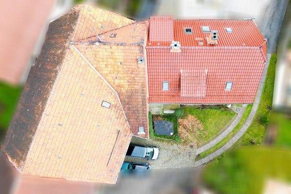 Vogelperspektive Grundstück