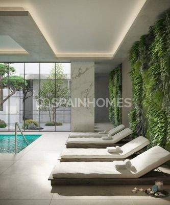 High Ceiling Apartments with Spacious Terraces in Malaga City