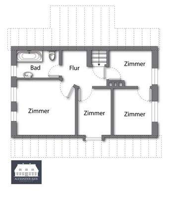 Grundriss Dachgeschoss