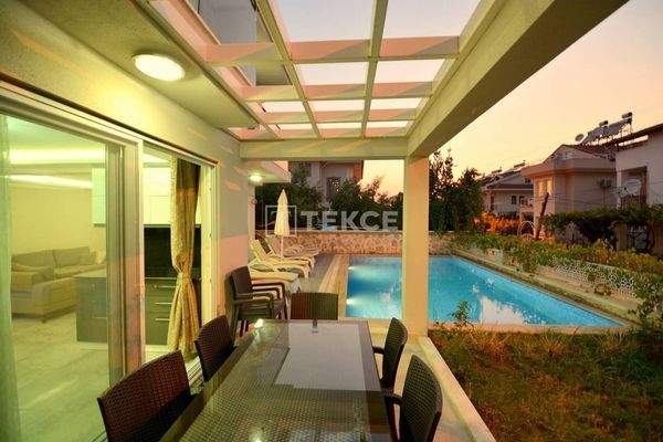 Detached 4-Bedroom Villa Near the Beach in Fethiye Akarca