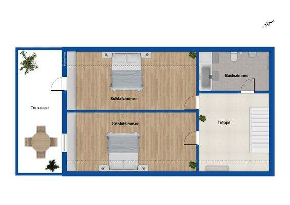 Grundriss - Obergeschoss