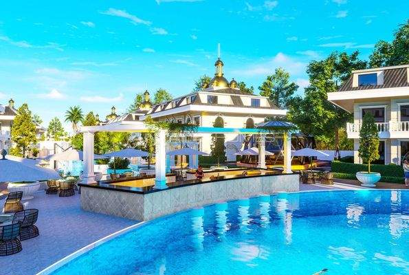 New Build Flats with Unique Design in Alanya Incekum