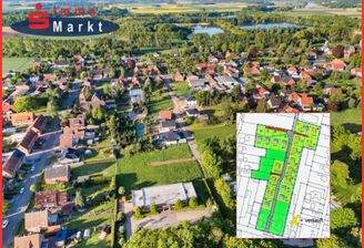 Exposébild Luftbild mit Lageplan