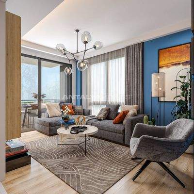 Apartments in a Complex with Aquapark in Mersin Çeşmeli