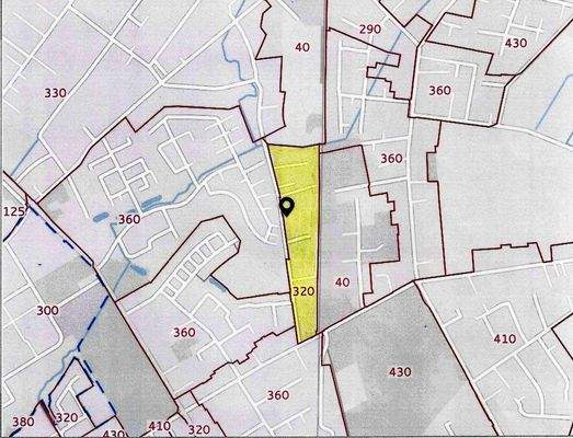 Auszug aus der Bodenrichtwertkarte