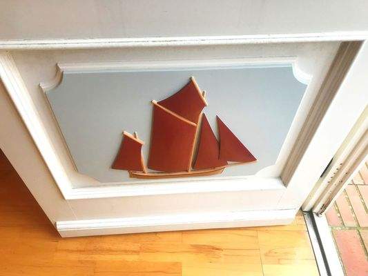 WE 2 Detail Zeesenboot