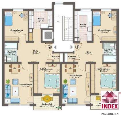 Grundriss Beispiel Wohnen