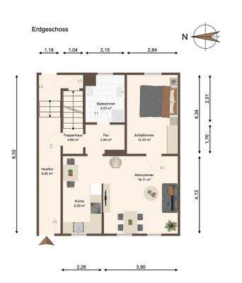 Grundriss Erdgeschoss