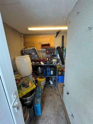 Schuppen Arbeitsbereich