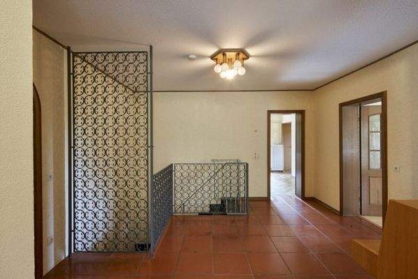 Eingangsbereich inklusive Zugang untere Wohnebene