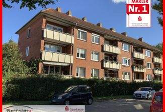 Rückansicht mit Balkon