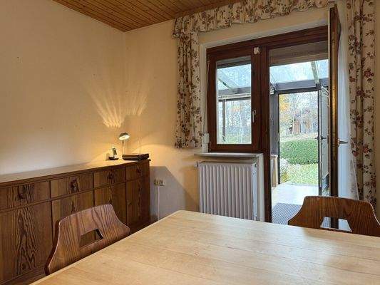 ... Zugang in Wintergarten