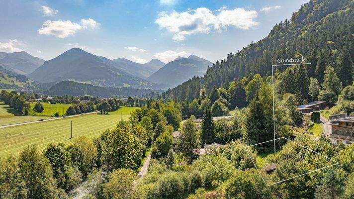 KITZIMMO-Grundstück für Einheimische in sonniger Ruhelage kaufen - Immobilien Kitzbühel.