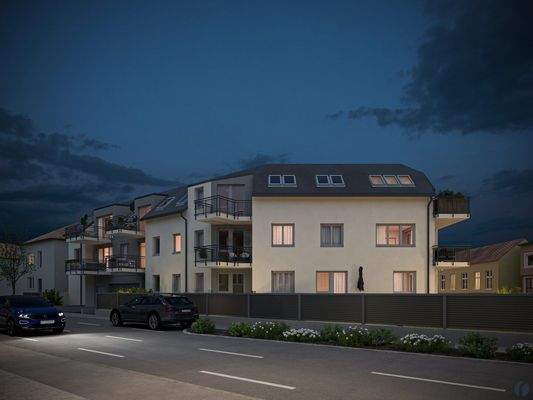 Außenansicht straßenseitig Jakob Schefzik Gasse