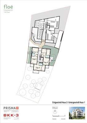 Untergeschoss Haus 1 - Einlagerungs- und Fahrradraum