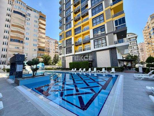 Sea View Furnished Apartments for Sale in Alanya