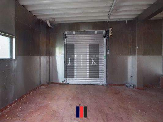 Kleines Rolltor Innenansicht