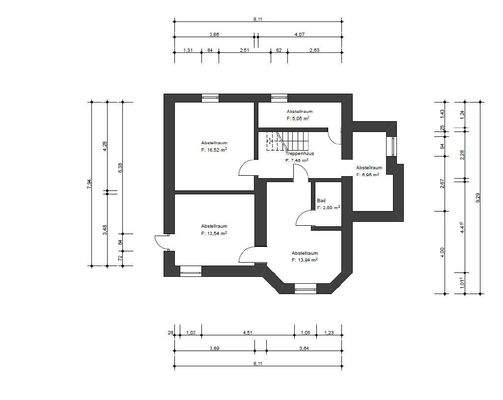 Grundriss Kellergeschoss