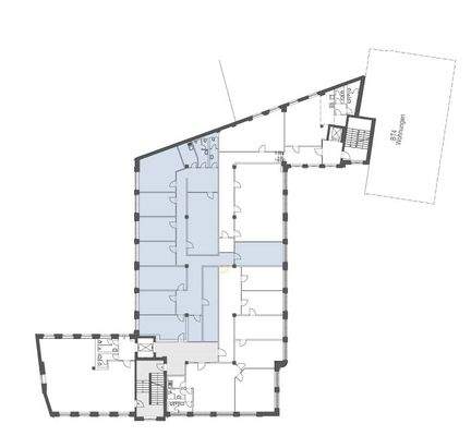 Grundriss Teilfläche mit ca 332,64qm