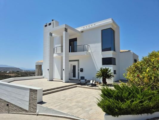 Kreta Sisi - hochwertige Villa in Strandnähe mit Swimmingpool und Meerblick