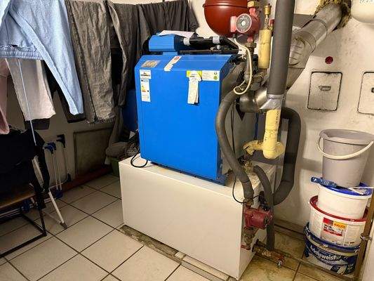 Heizungsanlage im Keller