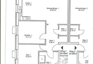 Grundriss Planstraße EG links